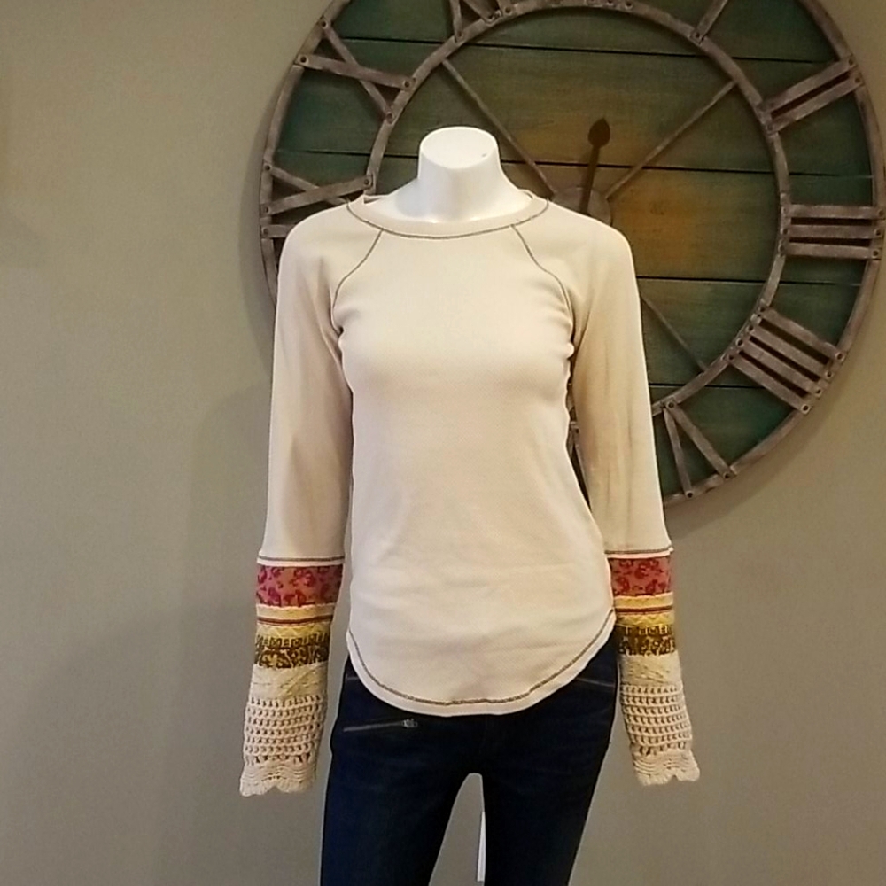Free People In the Mix Cuff top
